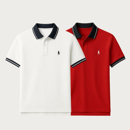 Premium Polo Shirt – Acquista 1, Ricevi 1 GRATIS + Orologio