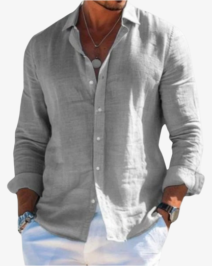 Camicia in Lino Signature