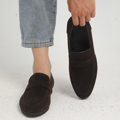 Mocassini in suede